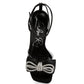 Etherium Bow With Heeled Sandals