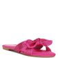 Fleurette Bow Flat Sandals