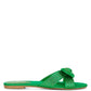 Fleurette Bow Flat Sandals