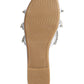 Mezzie Diamante Embellished Flat Sandals