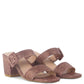 Doodle Animal Print Block Heel Sandals