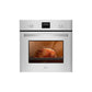 Empava 24WO09 24 in. 2.3 Cu. Ft. Single Gas Wall Oven - Only For