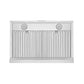 Empava 30RH08 30 in. Kitchen 400 CFM Ultra Slim Ducted Under Cabinet
