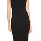 Emma Dress - Sleeveless dress with collar, front keyhole, back cut-out