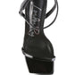 Fantasy Mid Heel Square Toe Sandals