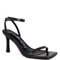 Fantasy Mid Heel Square Toe Sandals