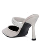 Fauci Diamante Strap Heeled Mules