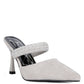 Fauci Diamante Strap Heeled Mules