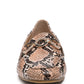 Wibele Croc Textured Metal Show Detail Loafers