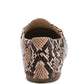 Wibele Croc Textured Metal Show Detail Loafers