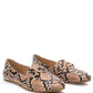 Wibele Croc Textured Metal Show Detail Loafers