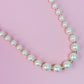 Graduated Glam Pearl Necklace