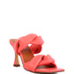 Glam Girl Twisted Strap Spool Heel Sandals