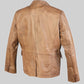 Men's Brown Sheepskin Leather Blazer