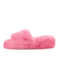 Women's Geneva Faux Fur Slipper Coral