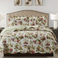 Jennifer 3 Piece Quilt Set - Green
