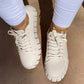 Pinterest Women Sneaker Light Breathble Vulcanized Shoes Platform Lace