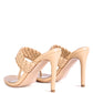 High Perks Woven Strap High Heels