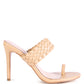 High Perks Woven Strap High Heels