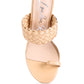 High Perks Woven Strap High Heels