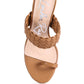 High Perks Woven Strap High Heels
