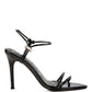 High Porch Drawstring Band Stiletto Sandals