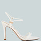High Porch Drawstring Band Stiletto Sandals