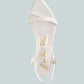 High Porch Drawstring Band Stiletto Sandals