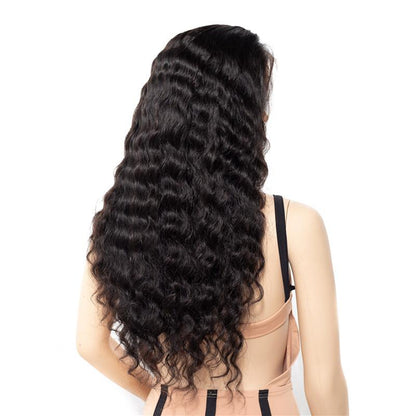BeuMax Brazilian 13x4 Natural Wave Lace Front Human Hair Wigs - Walbiz.com