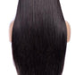Straight Human Hair Wigs With Bangs Full Machine Made Brazilian Human