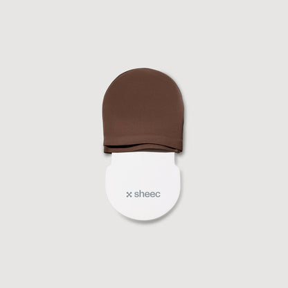 Ultra Thin Toe Cover Half Socks | Brown