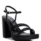 Whiskers High Heel Platform Strappy Sandals