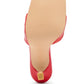 Carmen Woven Strap Mid Heel Sandals