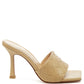 Carmen Woven Strap Mid Heel Sandals