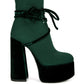 After Pay High Heel Velvet Knitted Boot