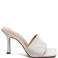 Carmen Woven Strap Mid Heel Sandals