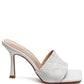 Carmen Woven Strap Mid Heel Sandals