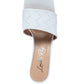 Carmen Woven Strap Mid Heel Sandals
