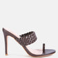 High Perks Woven Strap High Heels