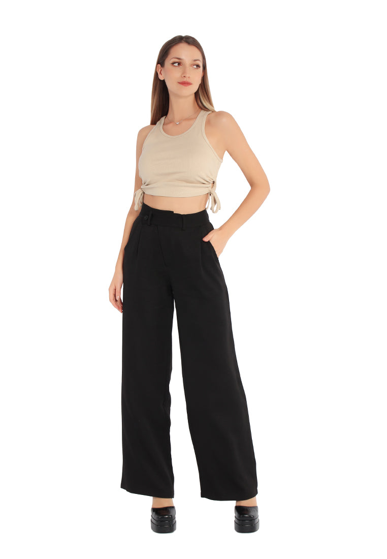 High Waist Flared Pants