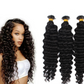 Brazilian Deep Wave Human Hair i Tip Microlinks Bulk Braiding Human Ha