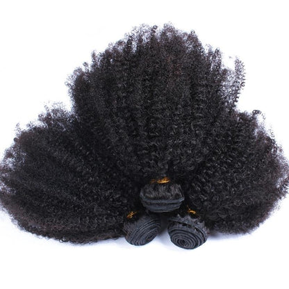 Wholesale 5/6/10/12 Bundles Afro Kinky Curly 10A Grade Human Hair Bund - Walbiz.com