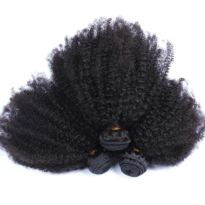 10A Grade 1/3/4 Afro Kinky Curly Vietnam Human Hair Extension Bundles - Walbiz.com