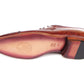 Paul Parkman Men's Captoe Oxfords Brown Hand Painted Shoes