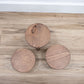 Pedestal Plant Stands, Set of 3 Wood Risers