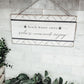 Beach House Rules Hanging Decor