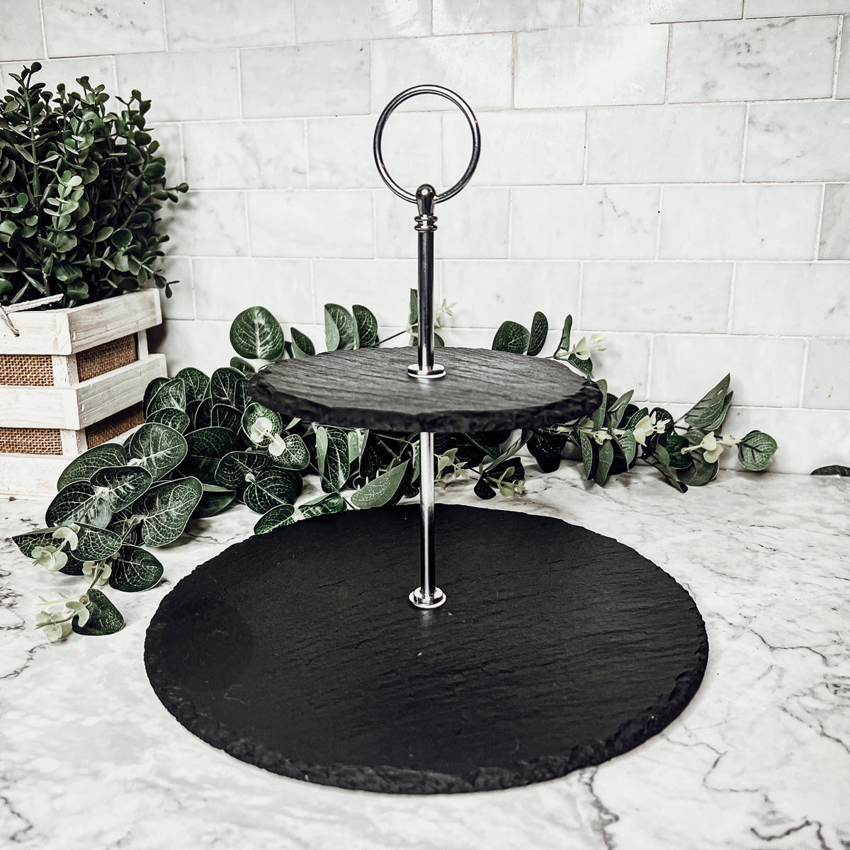 Tiered Slate Stand