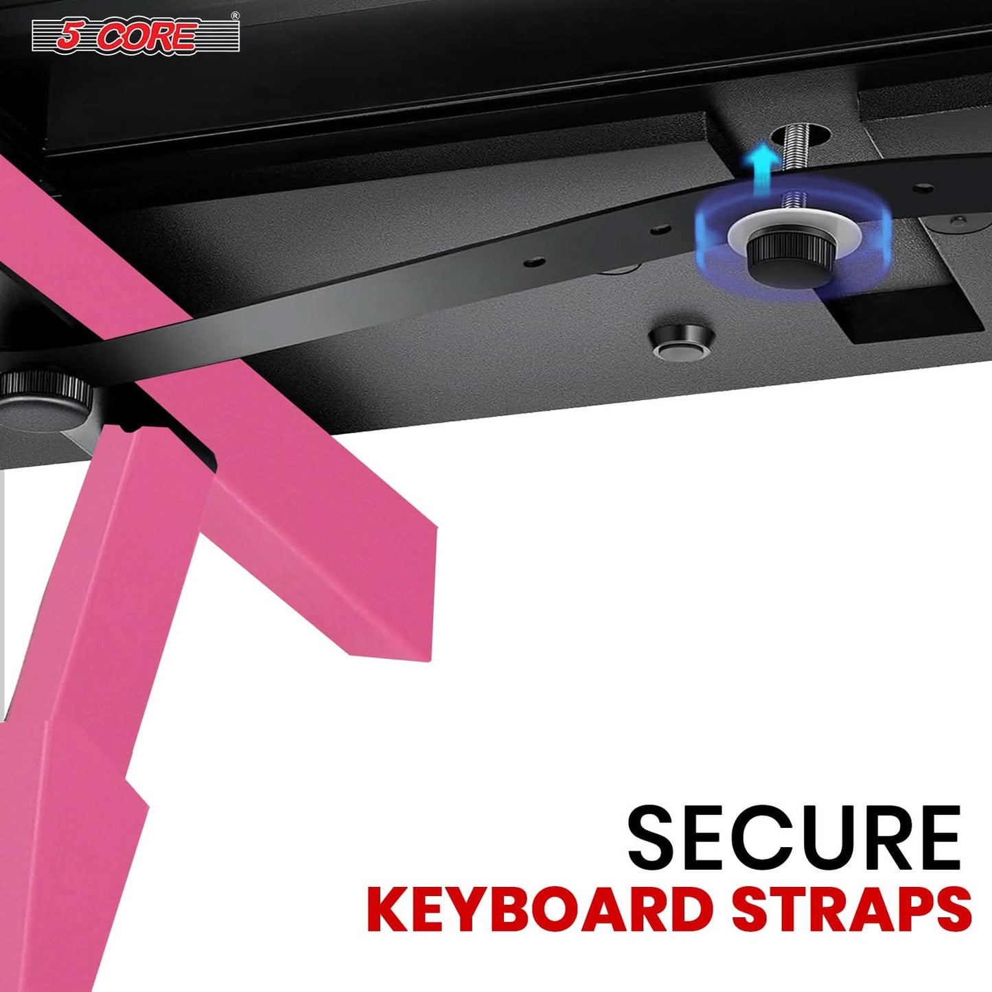 5Core Keyboard Stand Z Style Sturdy Adjustable Electric Piano Riser