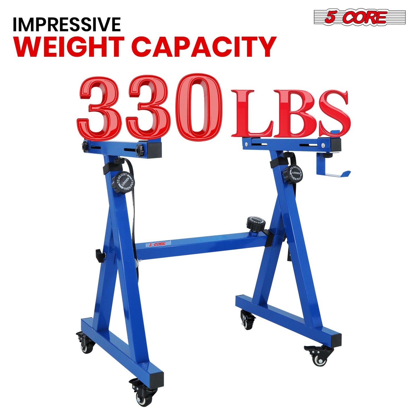 5Core Keyboard Stand Z Style Sturdy Adjustable Electric Piano Riser