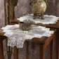 Crown Napkin Set, Table Cover, Doily, Candle Scape, 2PC